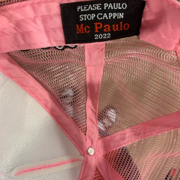 Pink trucker hat - Picture 6 of 6